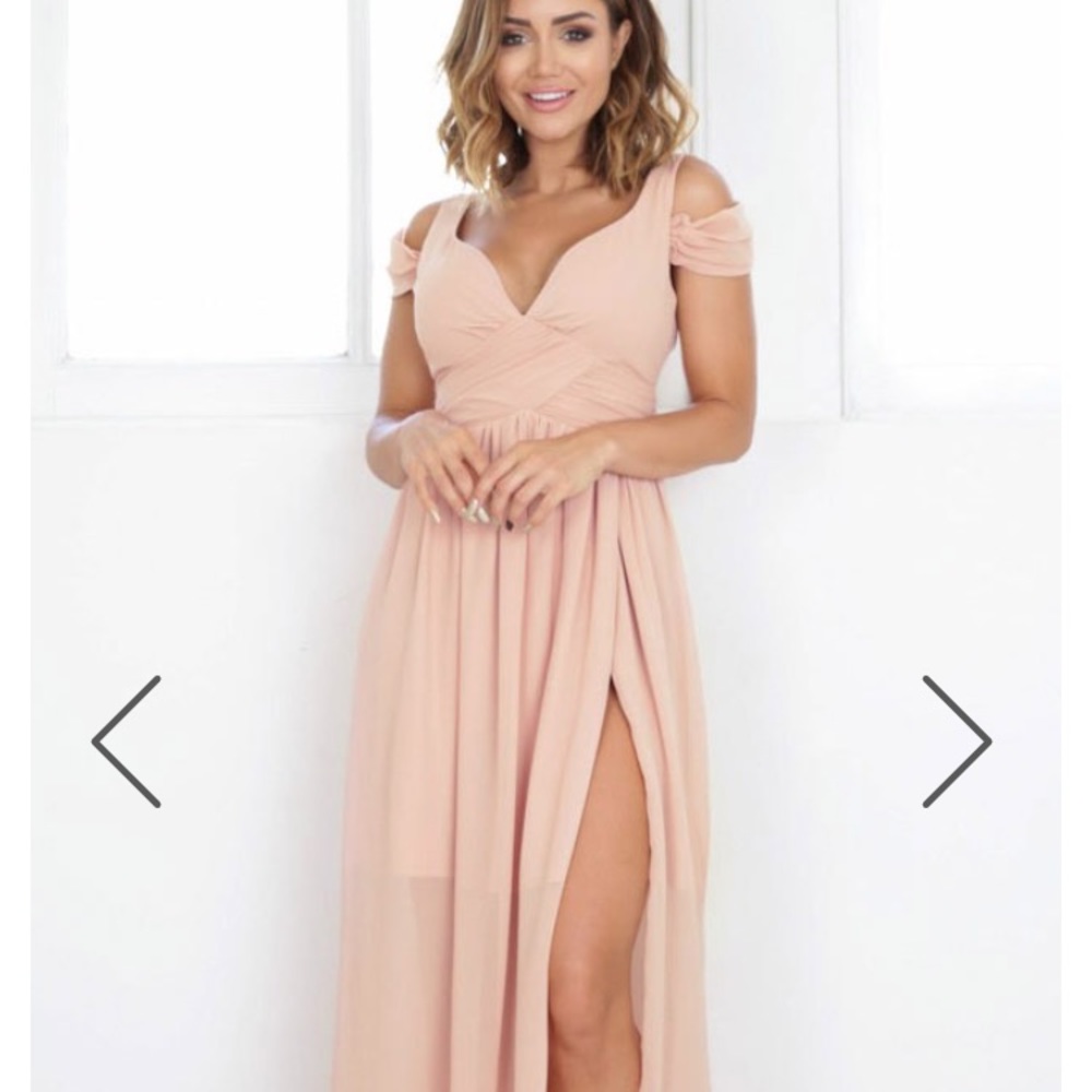 Blush dress